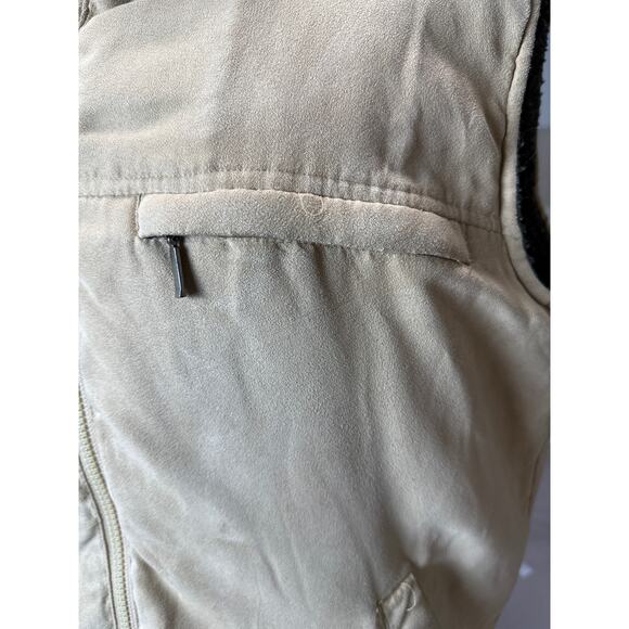 Rainforest Microsuede Men’s Puffer Warm Winter Jacket Inside Pocket Sherpa Small - Picture 4 of 11